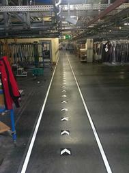 ABS-Markierungstechnik Fluchtwegmarkierung